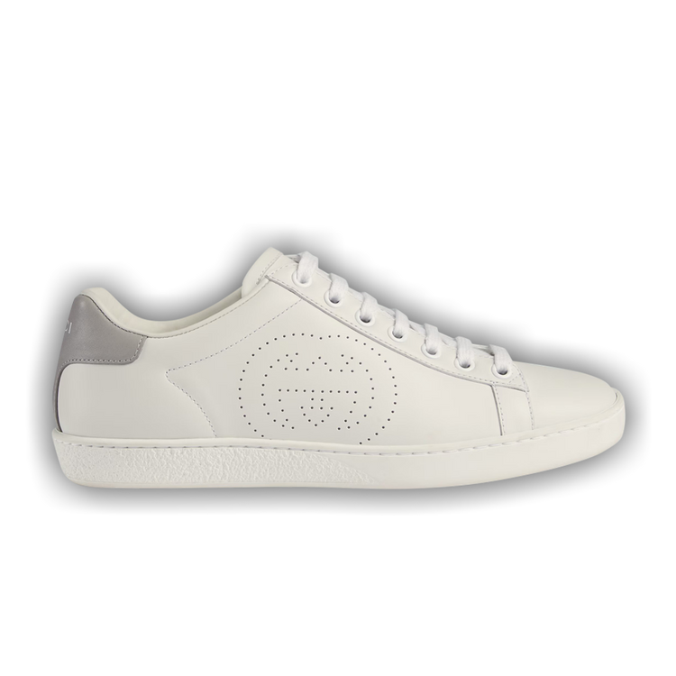 Buy Gucci Wmns Ace 'Interlocking G - White Grey' - 718758 AYO70