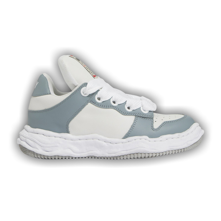 Buy Maison Mihara Yasuhiro Wayne Low 'Leather Puffer - Grey