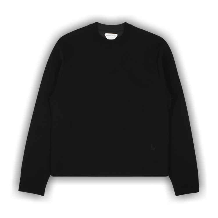 Buy Bottega Veneta Pull Double Face Merino Sweater 'Black