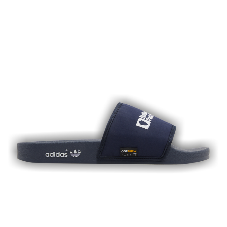 Size 4.0 National Park Foundation x Adilette Slide 'Collegiate Navy'