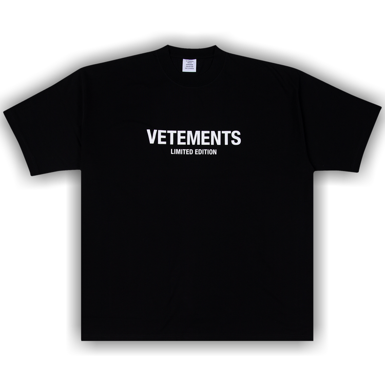vetements VETEMENTS 長袖シャツ　目立った汚れ等なし　黒 vetements VETEMENTS 長袖シャツ 目立った汚れ等なし 黒 楽天市場
