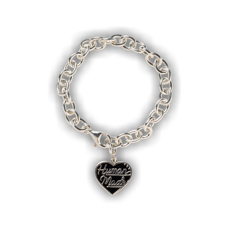 Buy Human Made Heart Bracelet 'Black' - HM27GD077 BLAC | GOAT