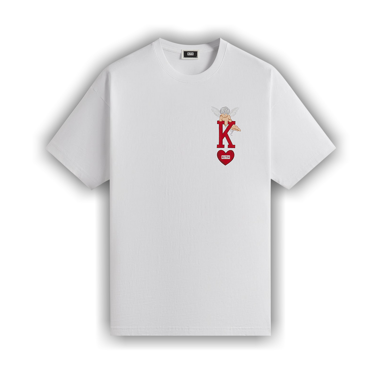 Buy Kith Of Hearts Tee 'White' - KHM031844 101 | GOAT
