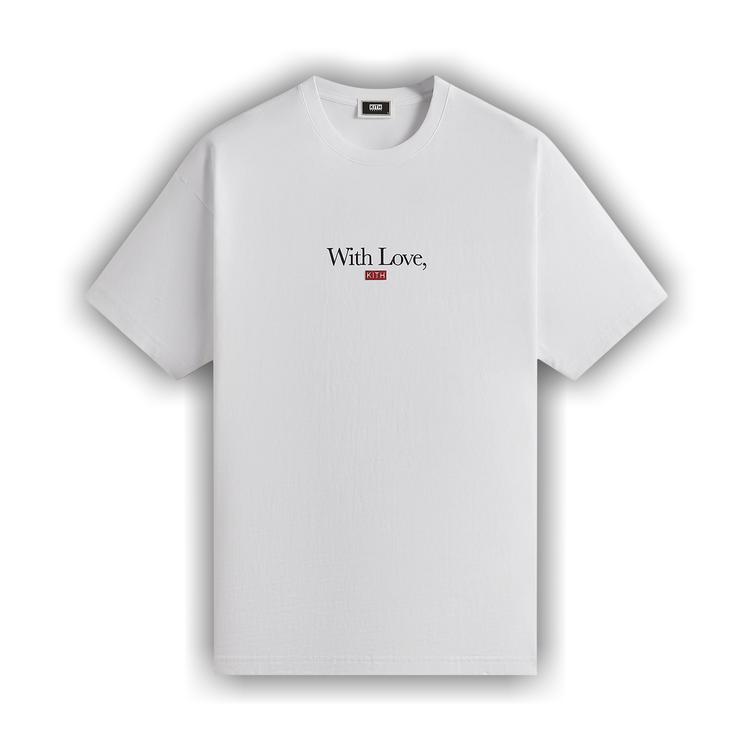 Buy Kith With Love Tee 'White' - KHM031855 101 | GOAT