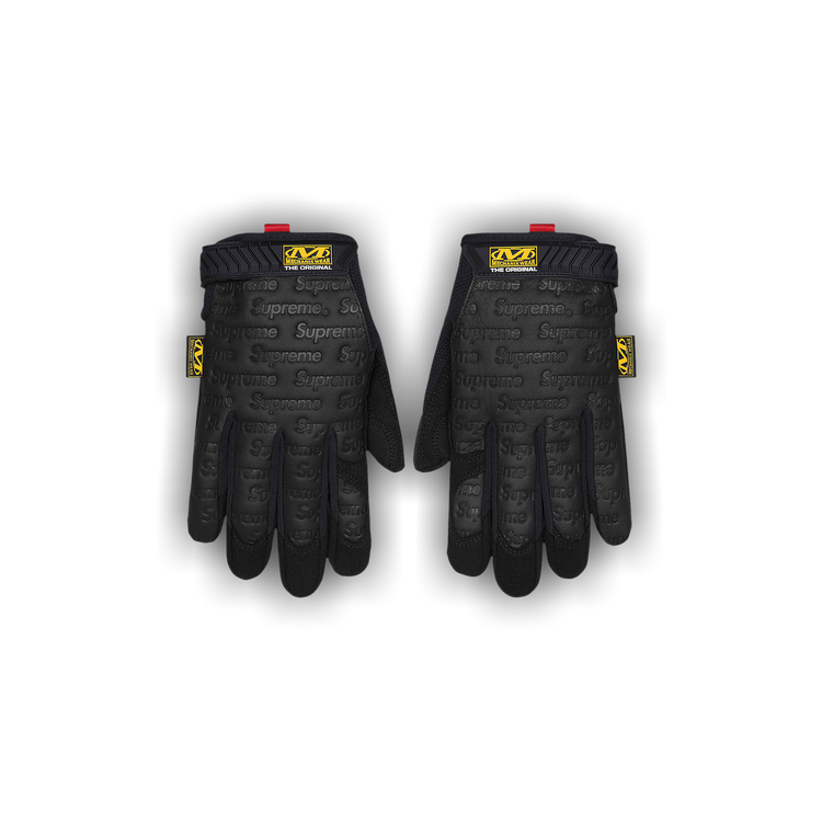 Buy Supreme x Mechanix Leather Work Gloves 'Black' - SS24A22 BLACK 