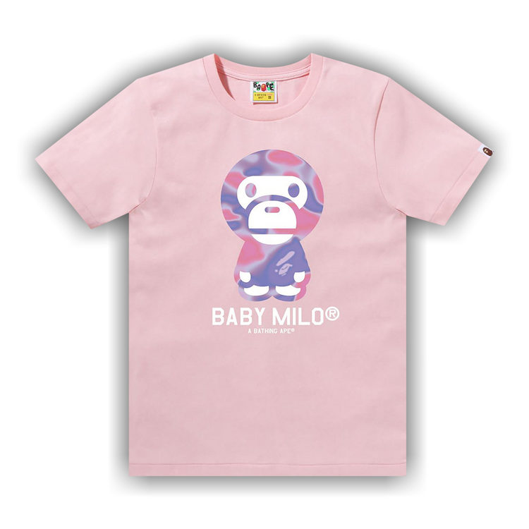 Buy BAPE Liquid Camo Baby Milo Tee 'Pink/Purple' - 2K30 210