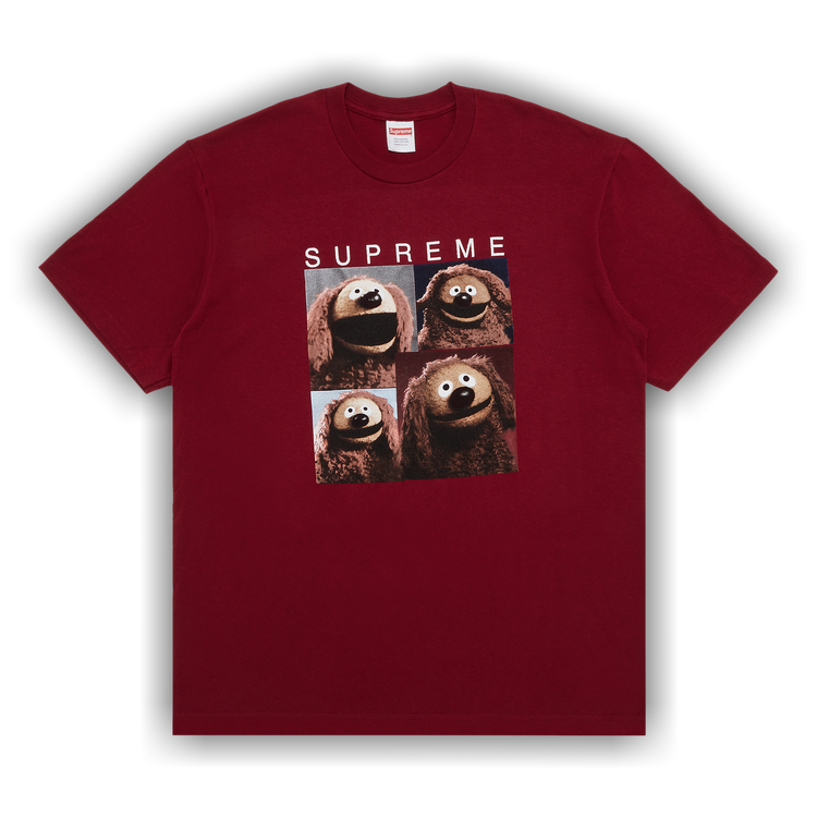 【Supreme】Rowlf Printed Graphic T-Shirt★Cardinal★24SS★ Supreme Rowlf Tee Cardinal Men's - SS24 - US