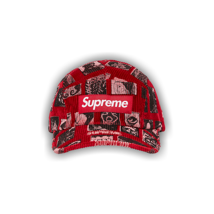 Buy Supreme Weirdo Dave Corduroy Camp Cap 'Red' - SS24H38 RED | GOAT
