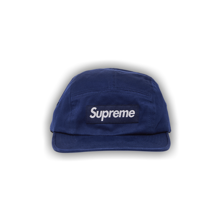 Buy Supreme Washed Chino Twill Camp Cap 'Navy' - SS24H31 NAVY | GOAT
