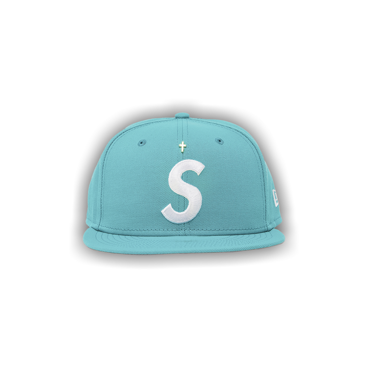 Buy Supreme Gold Cross S Logo New Era 'Teal' - SS24H15 TEAL | GOAT CA