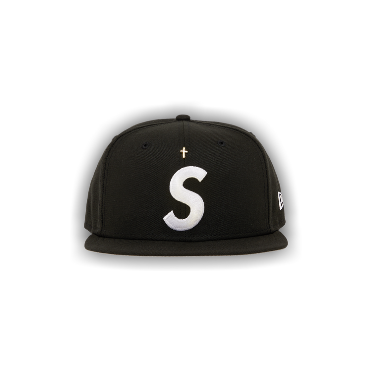 Buy Supreme Gold Cross S Logo New Era 'Black' - SS24H15 BLACK | GOAT