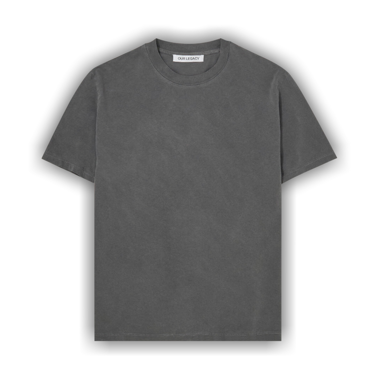 Tシャツ・カットソー OUR LEGACY Men T-shirt Black M2246BWB Worn Black Box T-Shirt in Worn Black – SVRN