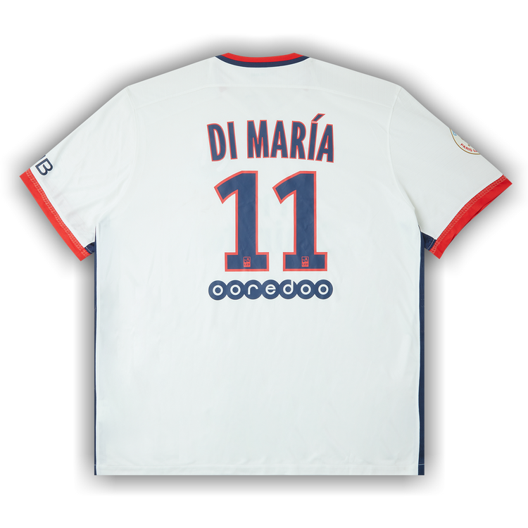 Buy Paris Saint-Germain Di María #11 Away Stadium Jersey 'White' - 4692  1FW150109DM11ASJ WHIT | GOAT