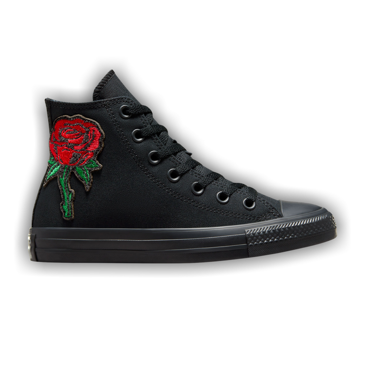 Red rose converse cheap