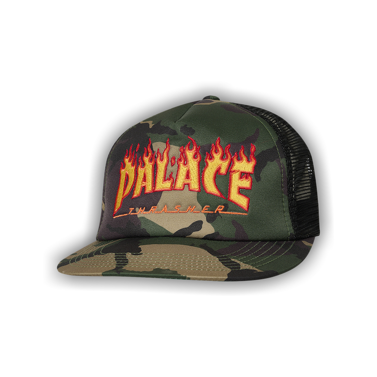 Buy Palace x Thrasher Trucker 'Camo' - P25THH003 | GOAT