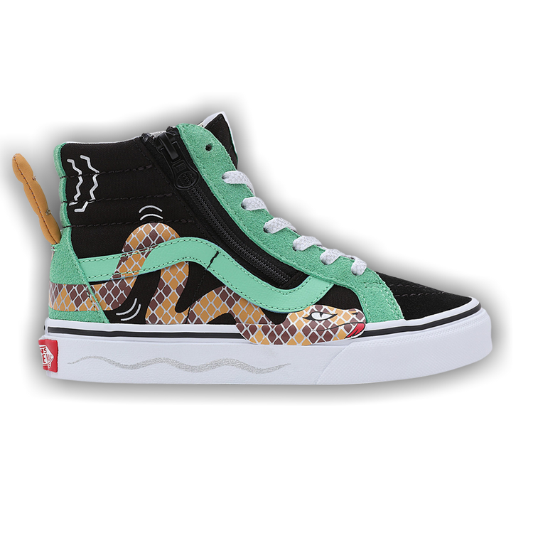 Buy Sk8-Hi Reissue Side Zip Kids 'Snake' - VN0007P3203 | GOAT