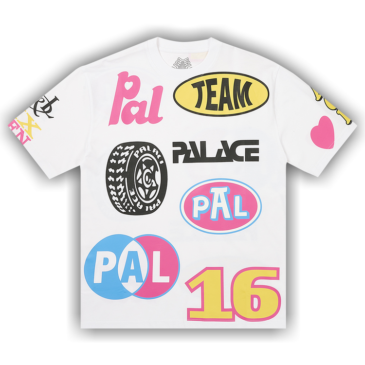 Buy Palace Fill Up T-Shirt 'White' - P26TS052 | GOAT