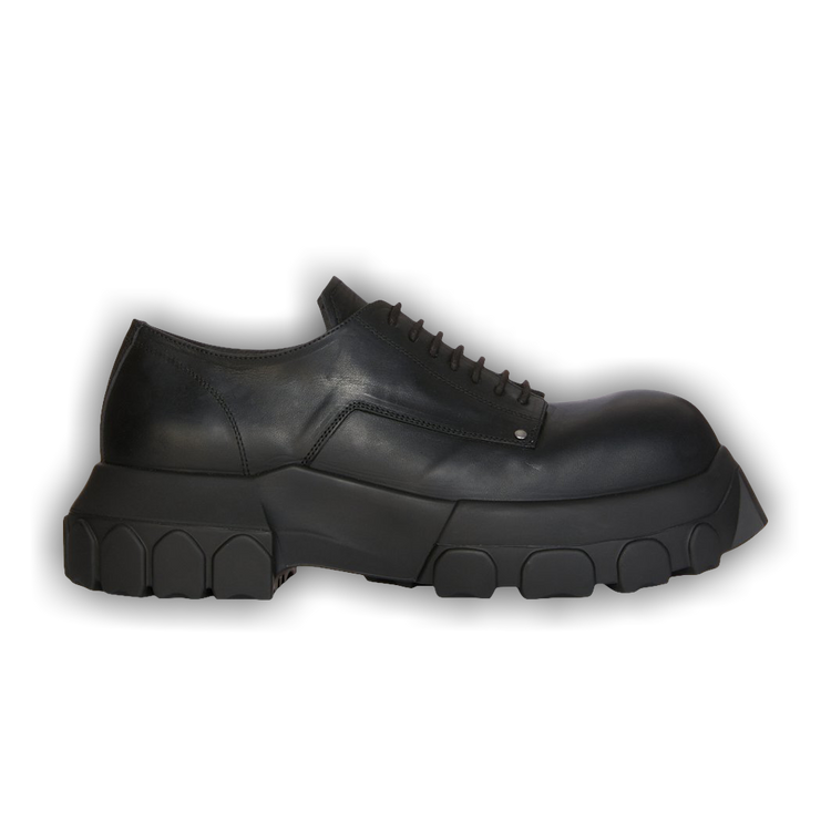 Buy Rick Owens Wmns Lido Lace Up Bozo Tractor 'Black' - RP01D2884