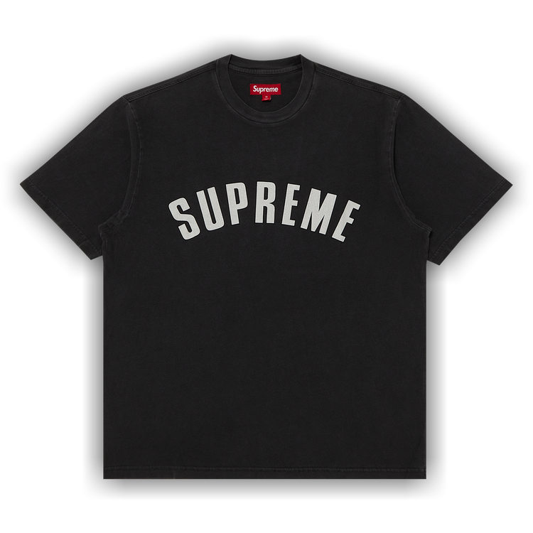 Buy Supreme Cracked Arc Short-Sleeve Top 'Black' - SS24KN41 