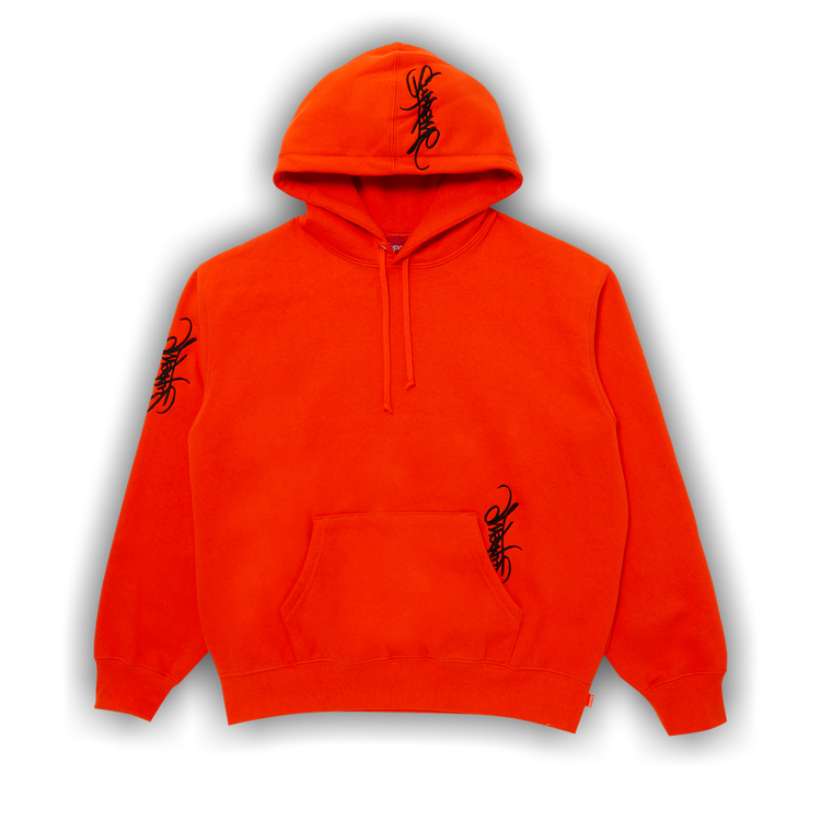 Buy Supreme Tag Hooded Sweatshirt 'Bright Orange' - SS24SW17