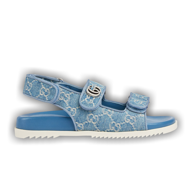 Buy Gucci Wmns GG Sandal 'Light Blue Denim' - 771575 FACUO 4646 | GOAT