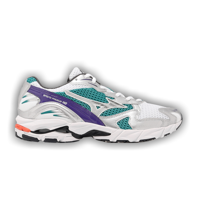 Wave Rider 10 'White Silver Teal Blue'