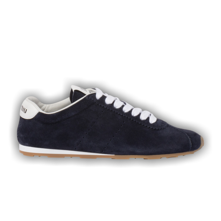 Buy Miu Miu Wmns Plume Suede Sneaker 'Navy' - 5E114E 054 Buy Miu Miu Wmns Plume Suede Sneaker 'Navy' - 5E114E 054
