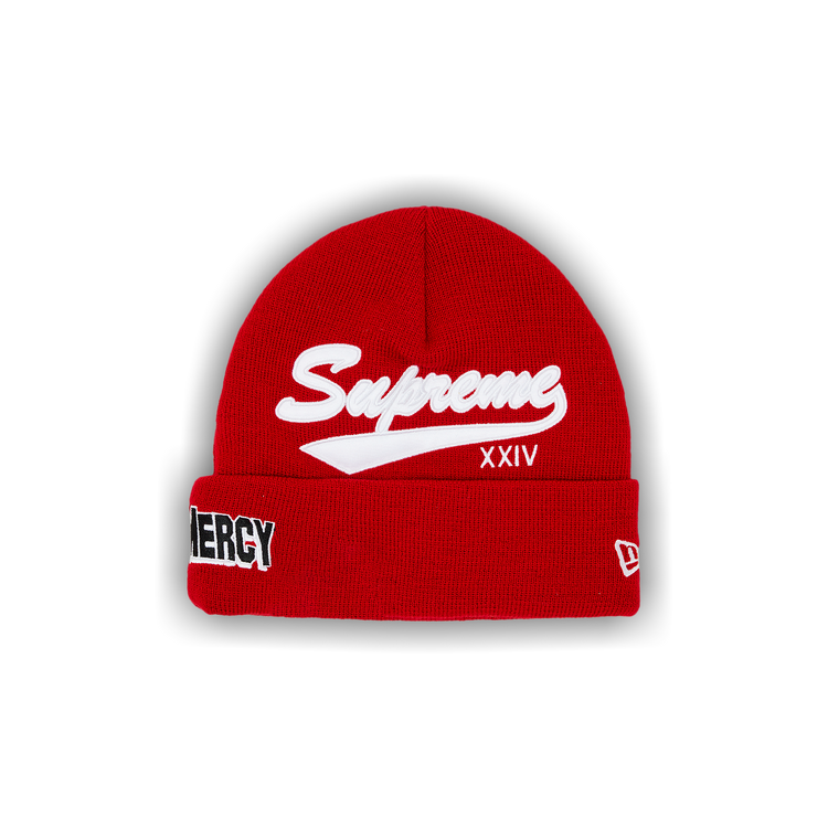 Supreme New Era Salvation Beanie Heather Grey - SS24 - US