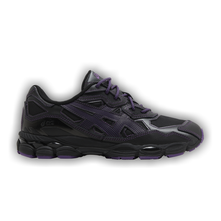 Size 10.0 Needles x Gel NYC 'Black Purple'