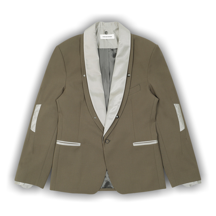 Buy Kiko Kostadinov Orson Formal Blazer 'Army Green/Lavender