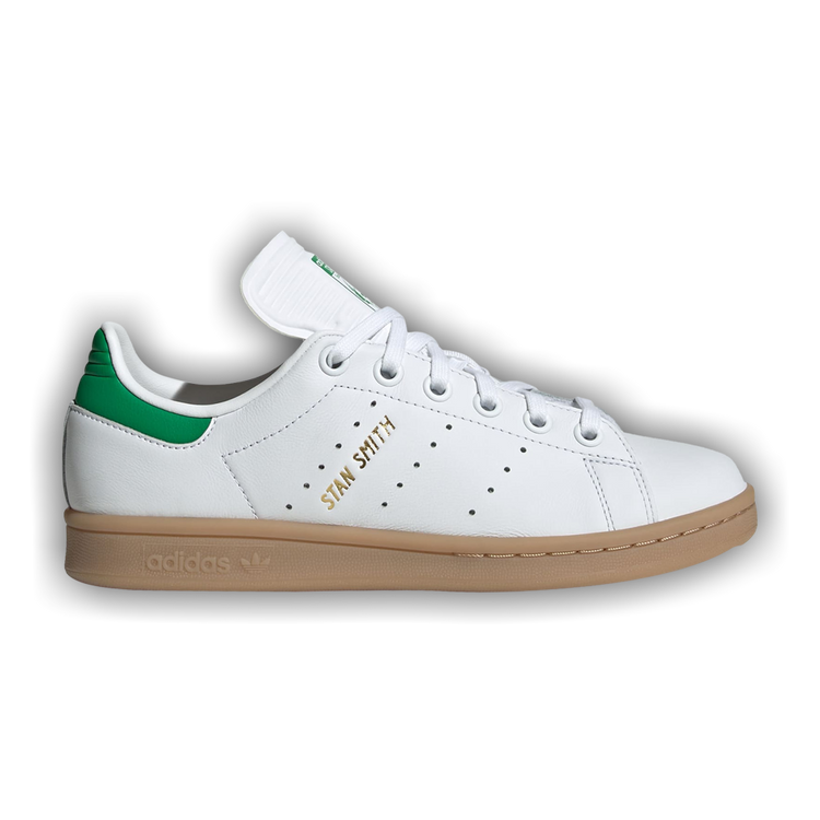 Green Gold Originals White And Gold Stan Smith Trainers Adidas