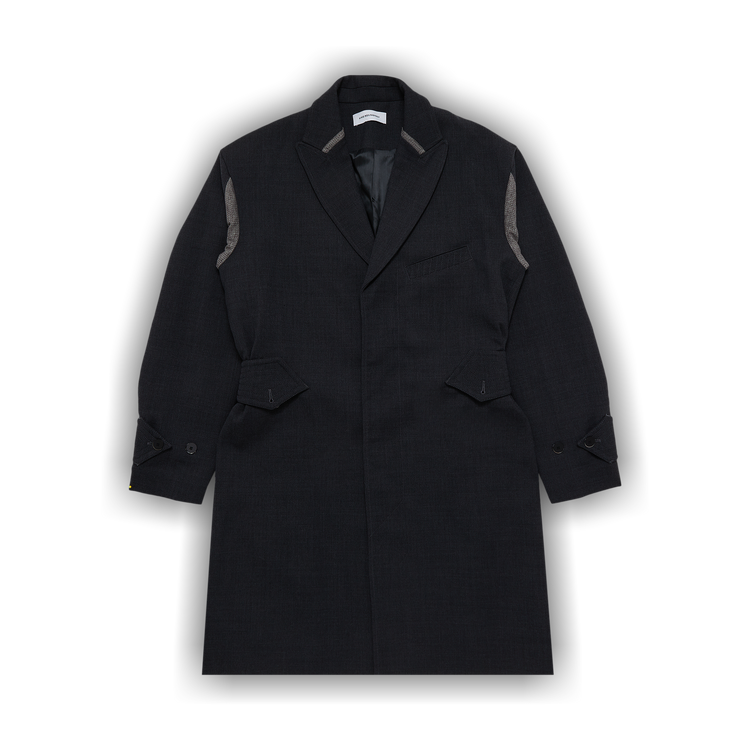 Buy Kiko Kostadinov Solon Long Coat 'Shadow Grey/Ash Grey