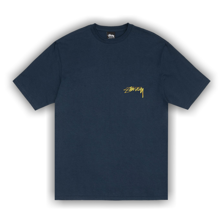 Buy Stussy Night Lights Tee 'Navy' - 1905042 NAVY | GOAT
