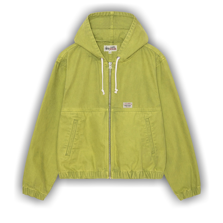 stussy boa work jacket ジップパーカー stussy boa work jacket ジップパーカー - メルカリ