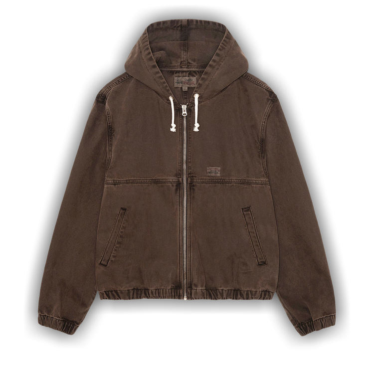 ジャケット・アウター stussy floral dye work jacket brown Stüssy Floral Dye Work Jacket | eBay