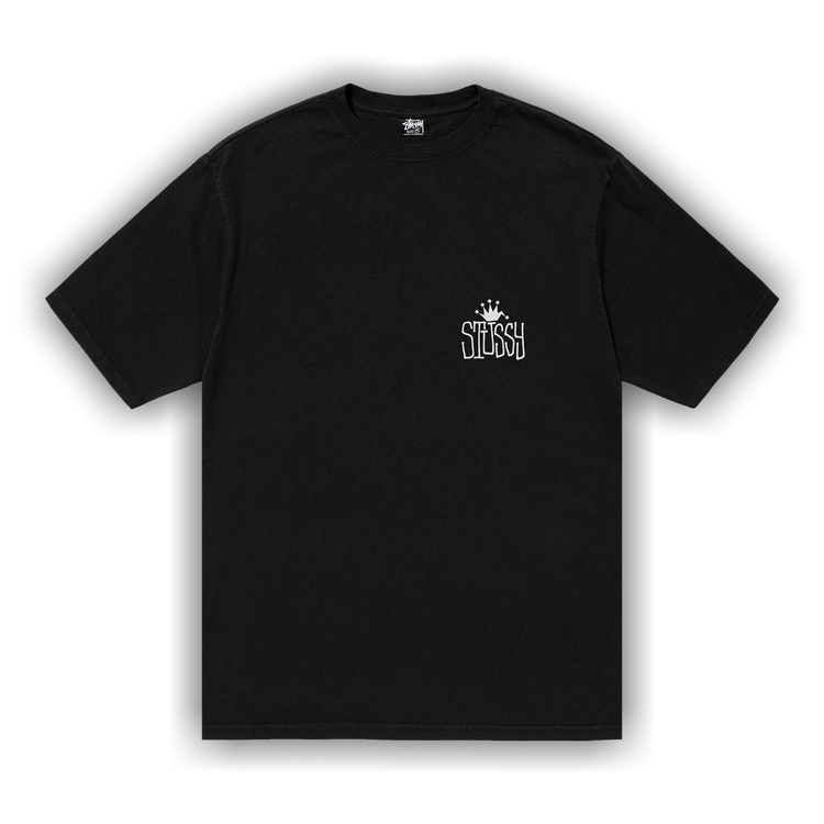 Buy Stussy Crown International Tee 'Black' - 1905043 BLAC | GOAT