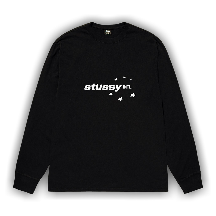 Size xl Stussy Star Sport Long-Sleeve Tee 'Black'