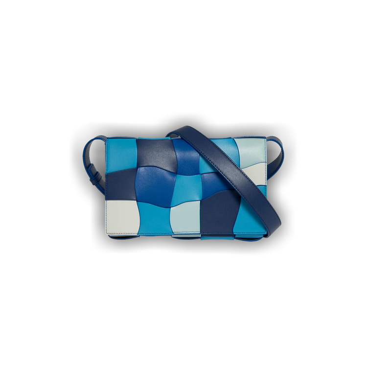 Buy Bottega Veneta Cassette Crossbody Bag 'Blue/Multicolor