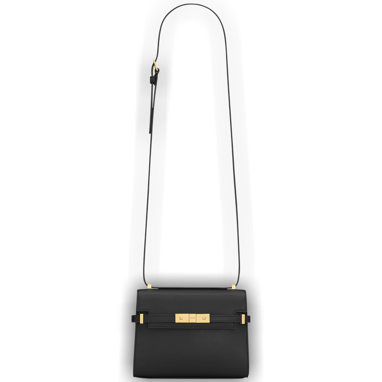 SAINT LAURENT PARIS｜CROSSBAGS (727766 0SX0W 1000) Buy Saint Laurent Manhattan Mini Crossbody Bag 'Noir
