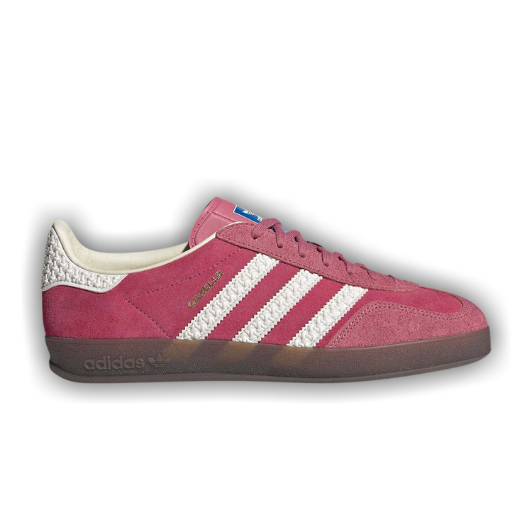 adidas gazelle silver green womens Adidas Womens Gazelle Indoor Shoes (Better Scarlet/Light Pink/Gum)