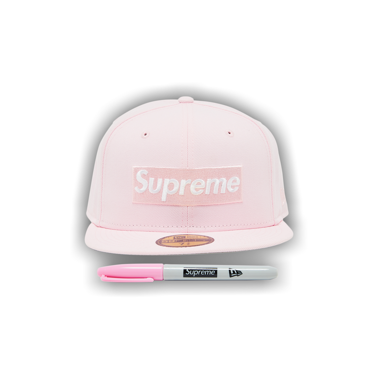 Buy Supreme Sharpie Box Logo New Era 'Pink' - SS24H6 PINK | GOAT DE