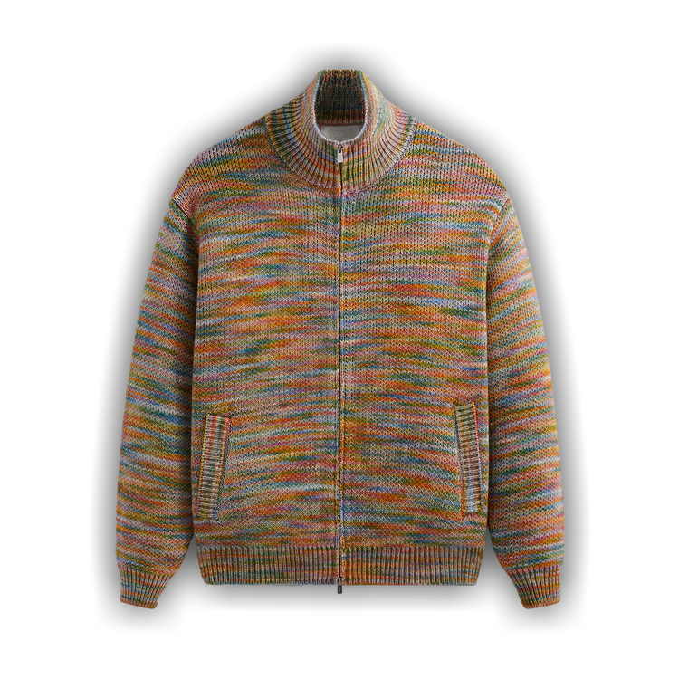 Buy Kith Space Dye Wyona Full Zip Sweater 'Multicolor' - KHM031818 906 |  GOAT