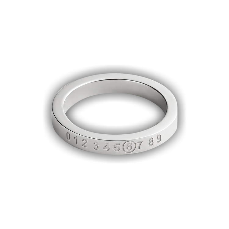 Buy MM6 Maison Margiela Numeric Minimal Signature Ring