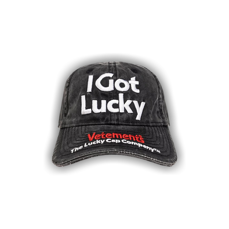 Buy Vetements Lucky Cap 'Black' - UE54CA160B BLAC | GOAT UK