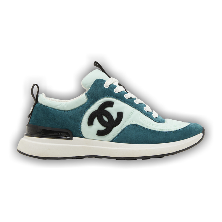 Achetez des Chanel Wmns Suede Calfskin Sneaker Light Green G37122 Y55132 K2776 GOAT FR