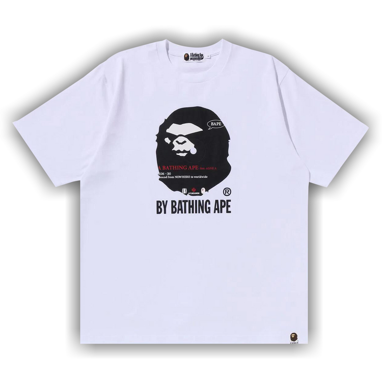 Buy BAPE By Bathing Ape Tee 'White' - 1J80 109 007 WHITE | GOAT