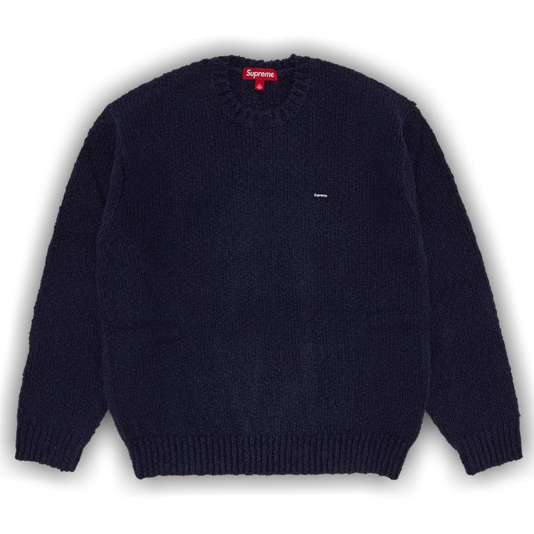 Supreme Bouclé Small Box Sweater black L Achetez des Supreme Bouclé Small Box Sweater 'Navy' - SS24SK17