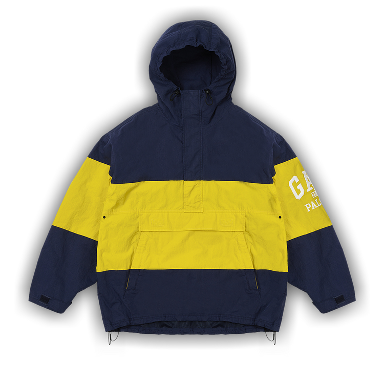 Buy Palace x Gap Windbreaker 'Blue/Yellow' - 427454009 | GOAT