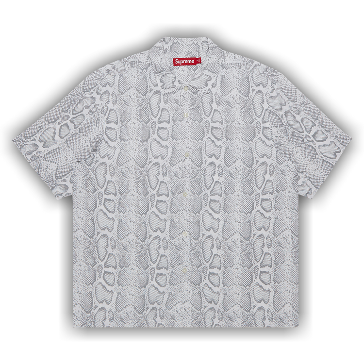 Buy Supreme Snake Short-Sleeve Shirt 'White' - SS24S28 WHITE