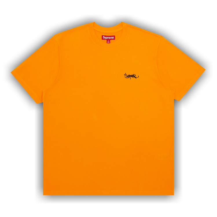 Buy Supreme Washed Tag Short-Sleeve Top 'Orange' - SS24KN27 ORANGE